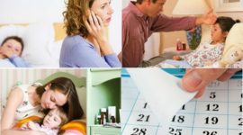 Больничный по уходу за ребенком в 2017 году: сколько дней оплачивается
